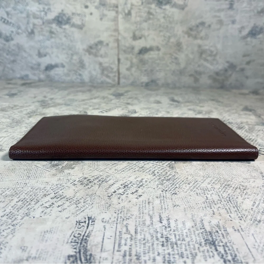 Gianfranco Lotti Firenze Made in Italy Snake Embossed Leather Passport Travel